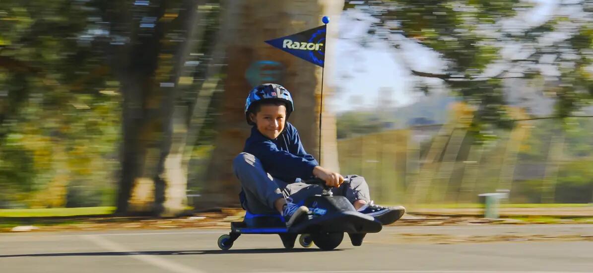 Razor Crazy Cart Shift Blu Litio Kart elettrico bambini 15/15