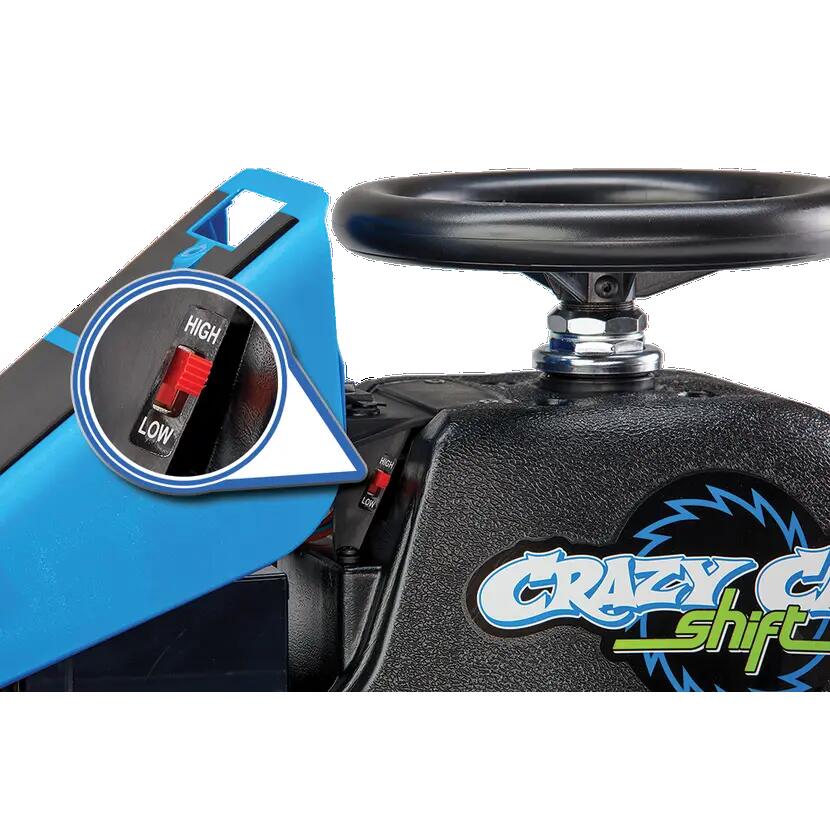 Razor Crazy Cart Shift Blu Litio Kart elettrico bambini 10/15