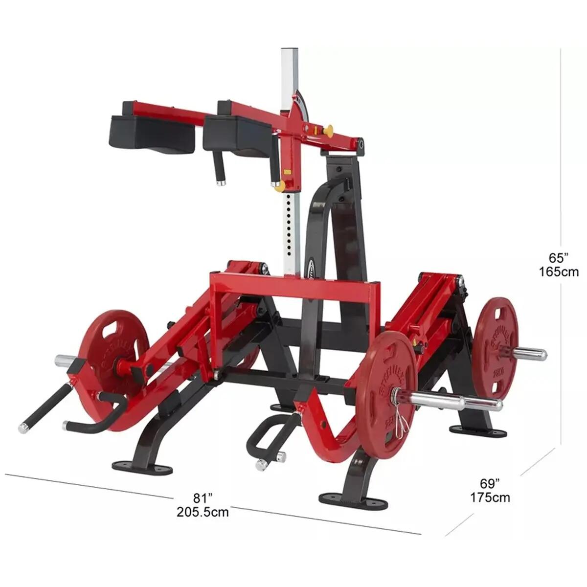 Steelflex Plate Load Series 2 Squat / Dead Lift Machine - PL2300-BR 2/5