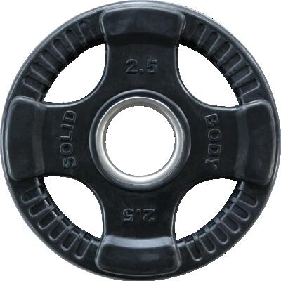 Body-solid rubberen olympische halterschijven 50 mm - ortk