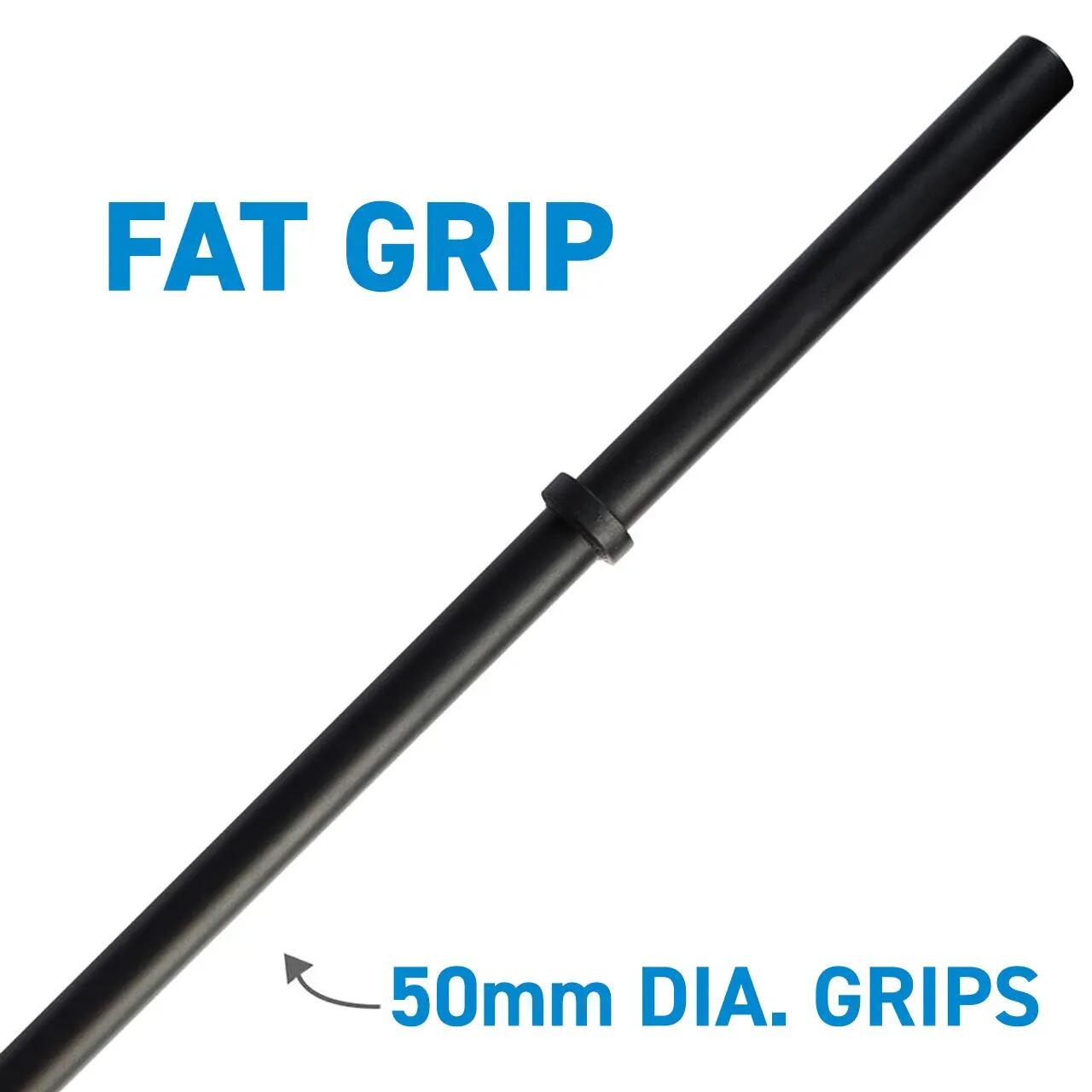 Body-Solid Fat Grip Olympic Bar OB86FG 2/7