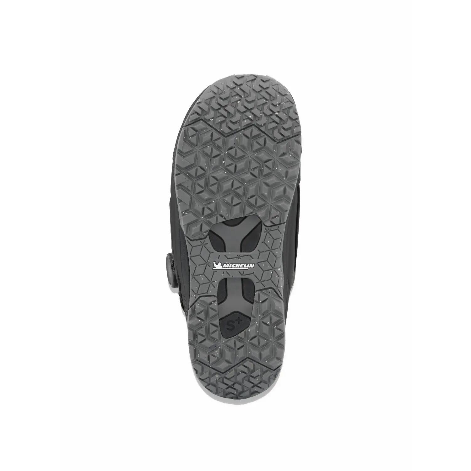 Men's Insano Black All-Mountain Snowboard Boots 4/4