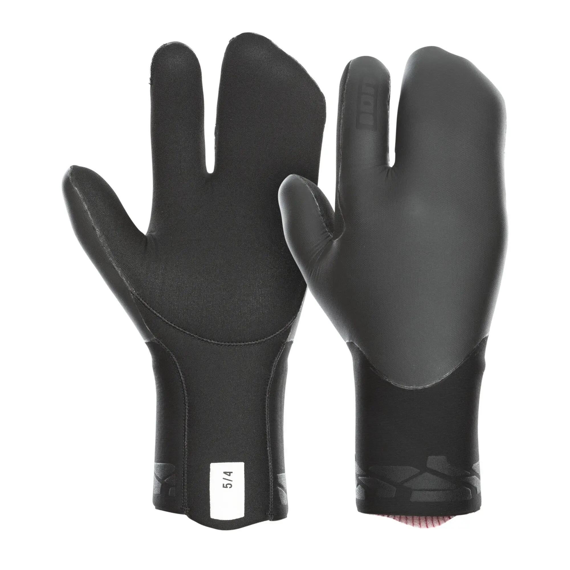 ION Lobster Mitten 4/3 - Black 4/7