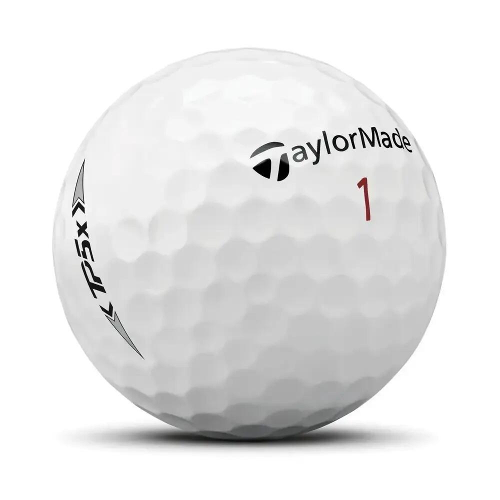 Boite de 12 Balles de Golf TaylorMade TP5 X Blanches 2/3