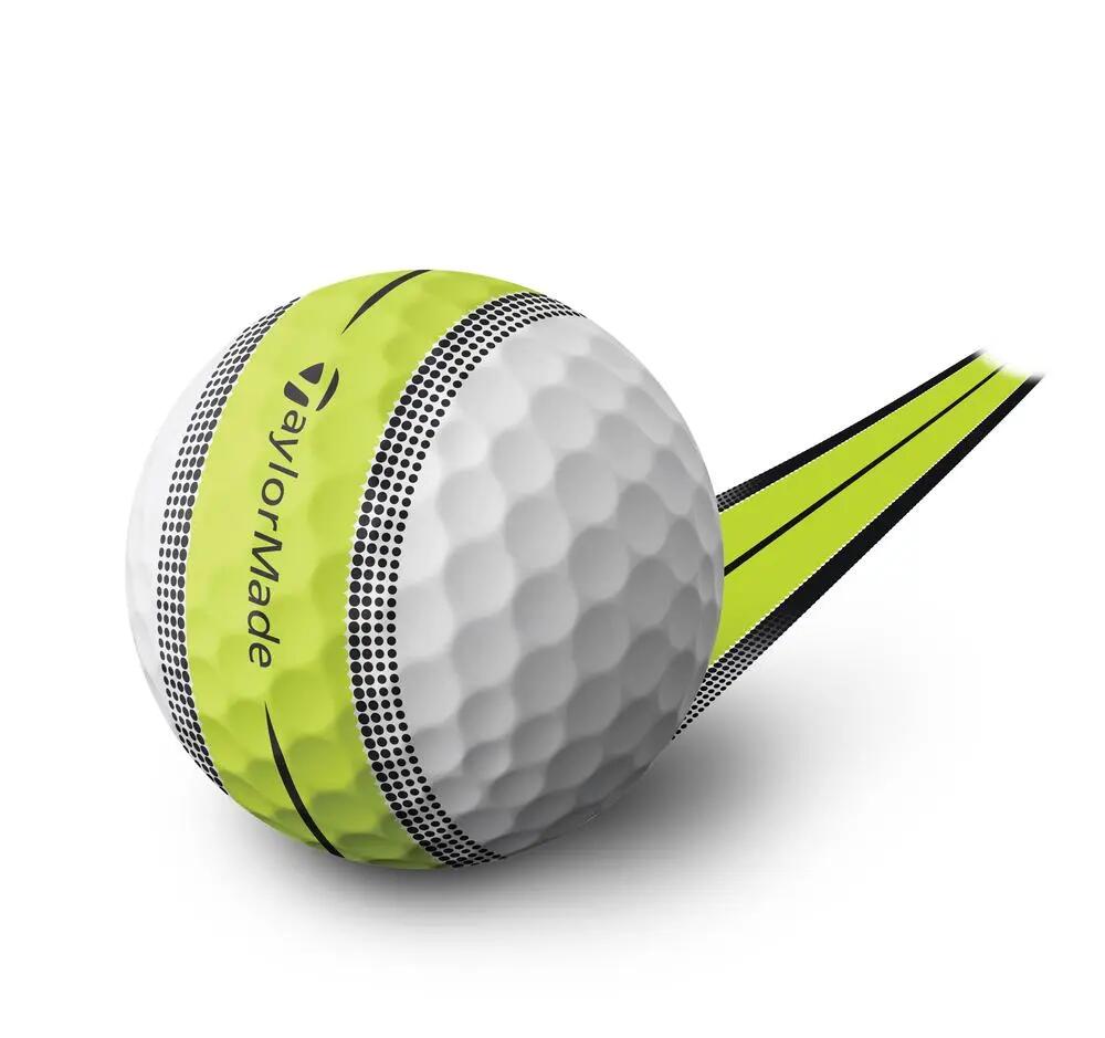 Boite de 12 Balles de Golf TaylorMade Tour Response Stripe 3/5