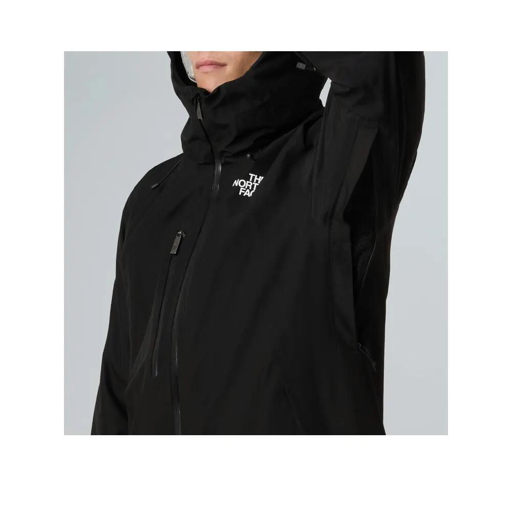 Veste de ski The North Face Descendit Preto com isolamento Heatseeker 8/10