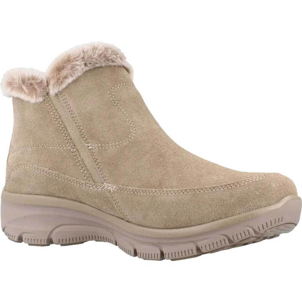 Skechers Damen Relaxed Fit Easy Going Cool Zip Stiefelette 167862 Taupe 5/5