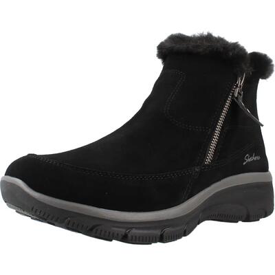 Laarzen skechers easy going - cool zip, zwart, dames