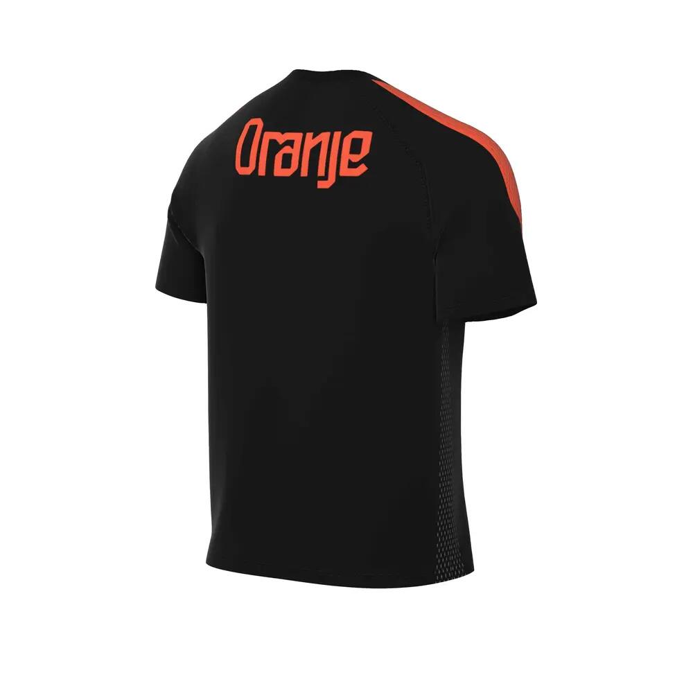 Nike Strike Dri-FIT Football Shirt Black/Orange 4/4