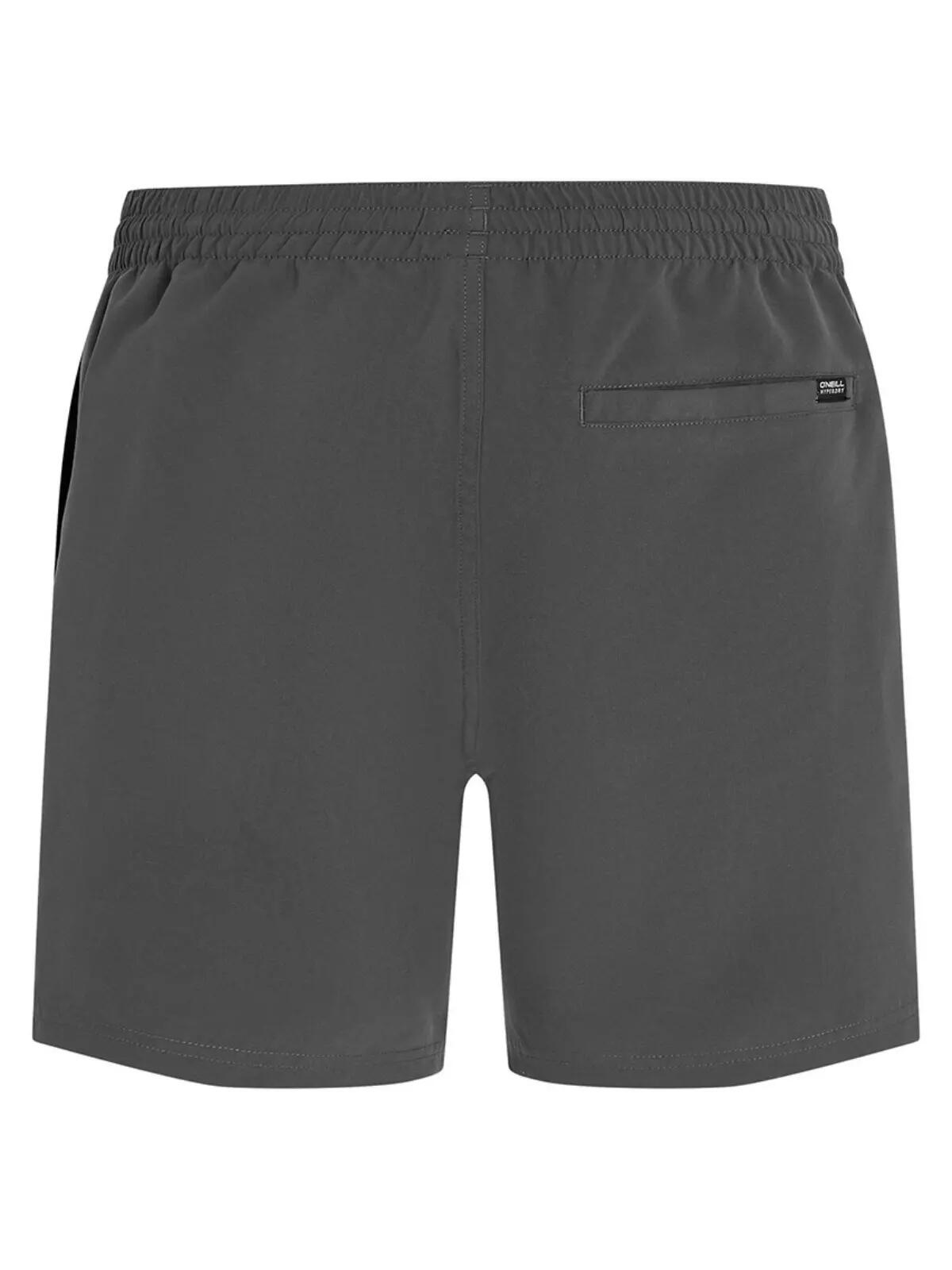 Heren Zwemshort Cali Logo Grijs 6/6