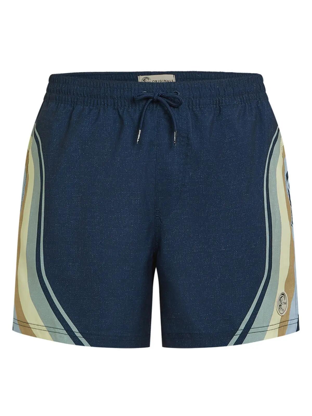 Short de bain homme Originals Longboard Bleu 1/7