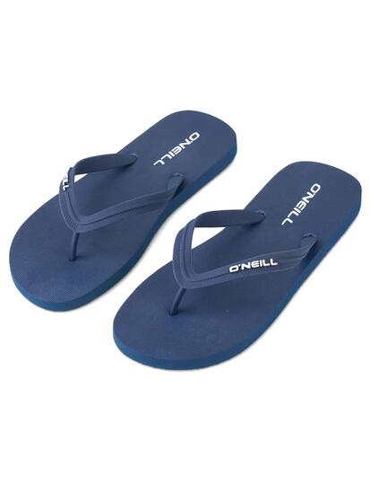 Tongs Homme Profile Small Logo Bleu