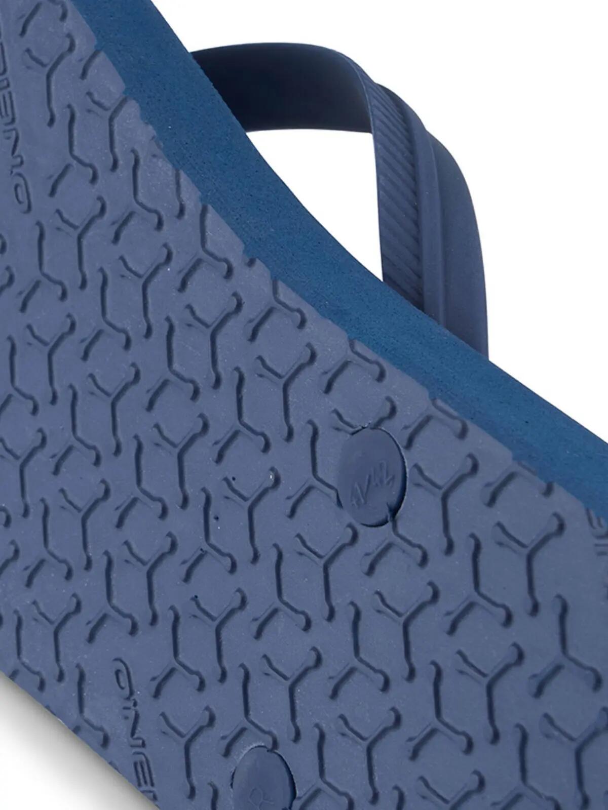 Tongs Homme Profile Small Logo Bleu 4/4