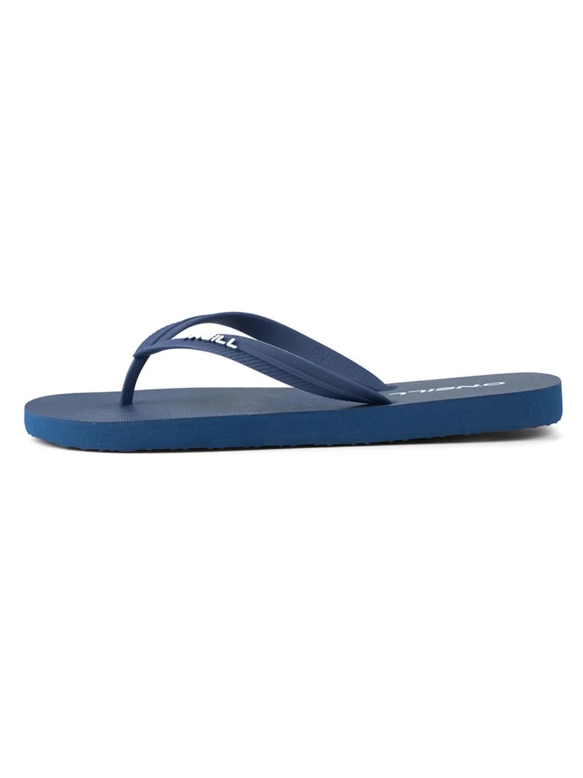 Tongs Homme Profile Small Logo Bleu 2/4