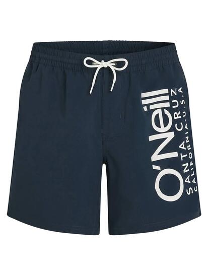 Short de bain homme Cali Logo Bleu