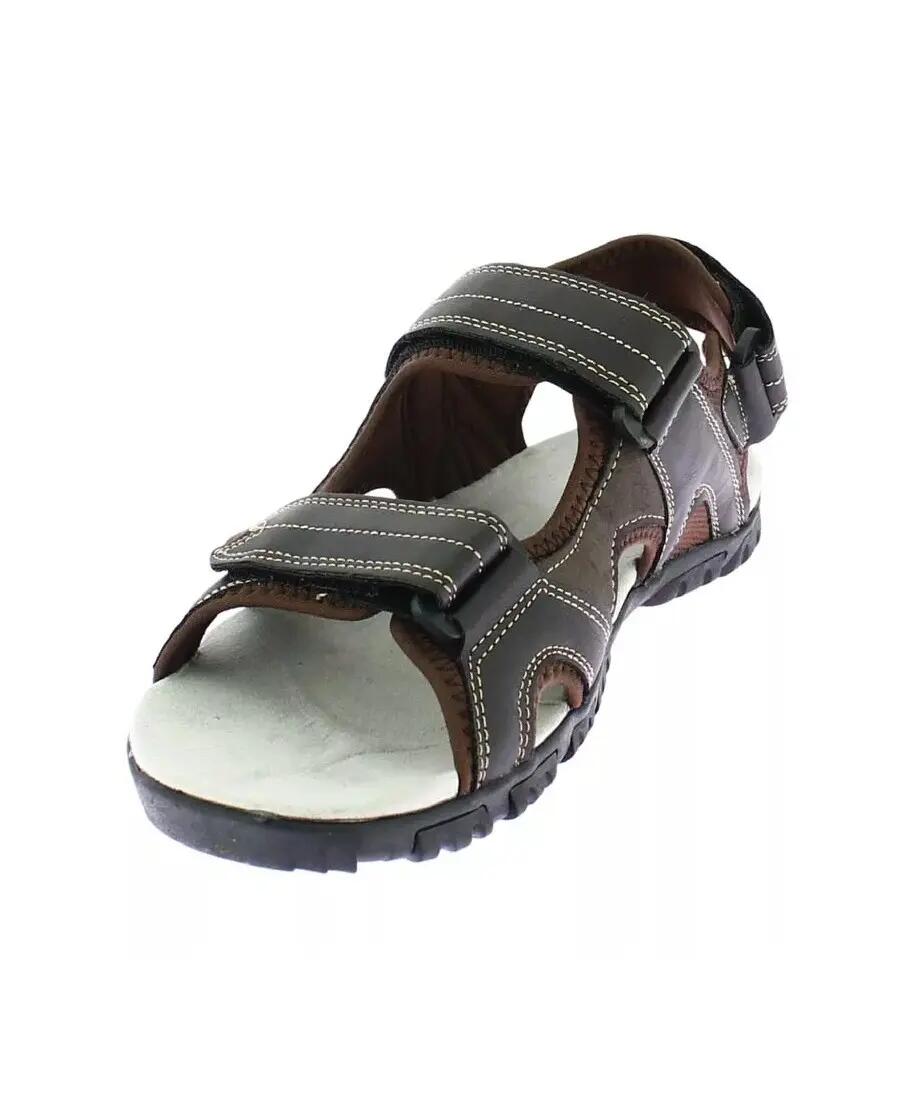 Sandale de Marche Homme Elementerre "AKKA" 44 Marron 3/6