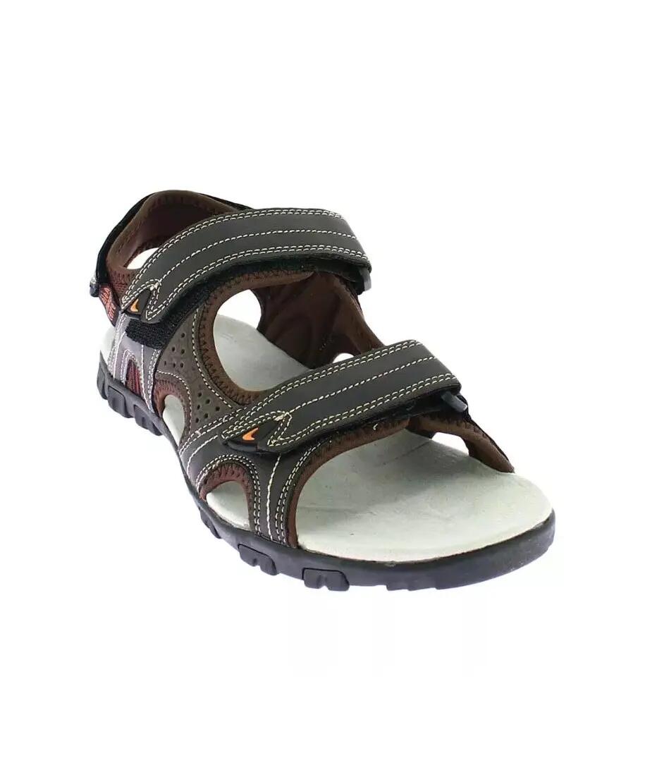 Sandale de Marche Homme Elementerre "AKKA" 44 Marron 2/6