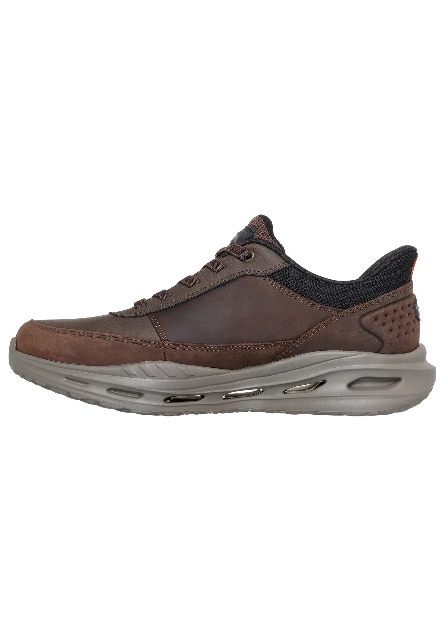 Buty SKECHERS ARCH FIT ORVAN - MOXLEY Brązowy 5/7