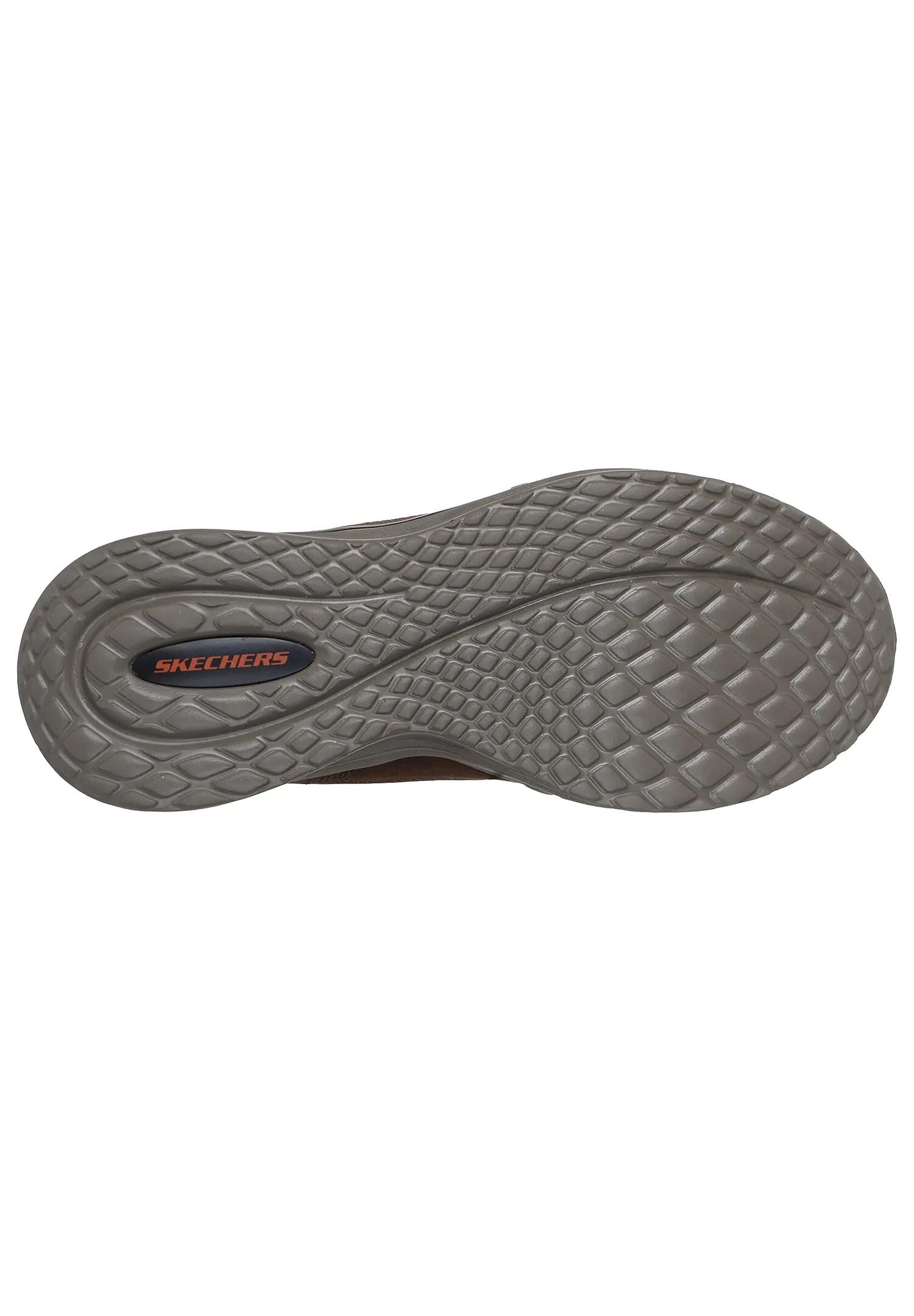 Buty SKECHERS ARCH FIT ORVAN - MOXLEY Brązowy 3/7