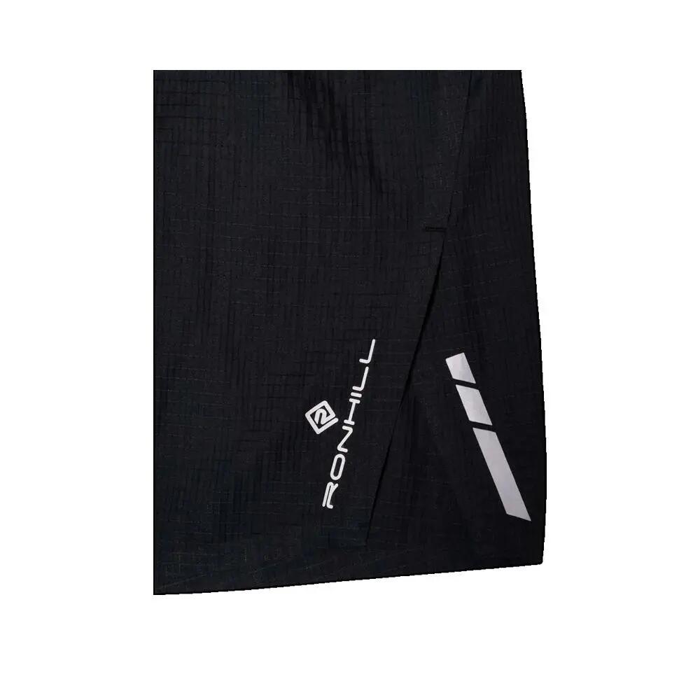 Pantalón corto - Running - Hombre - 5 pulgadas, transpirable - Tech Race - Negro 6/7