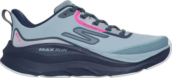 Chaussures Running Skechers Waterproof Max Cushioning Max Run Vorteza Gris Femme