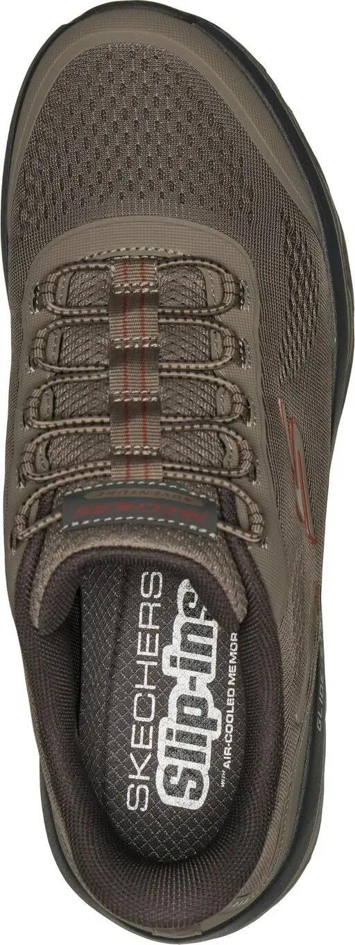 Chaussures Lifestyle Skechers Slip-ins Glide-Step Sole Glover Peak Marron Homme 3/5