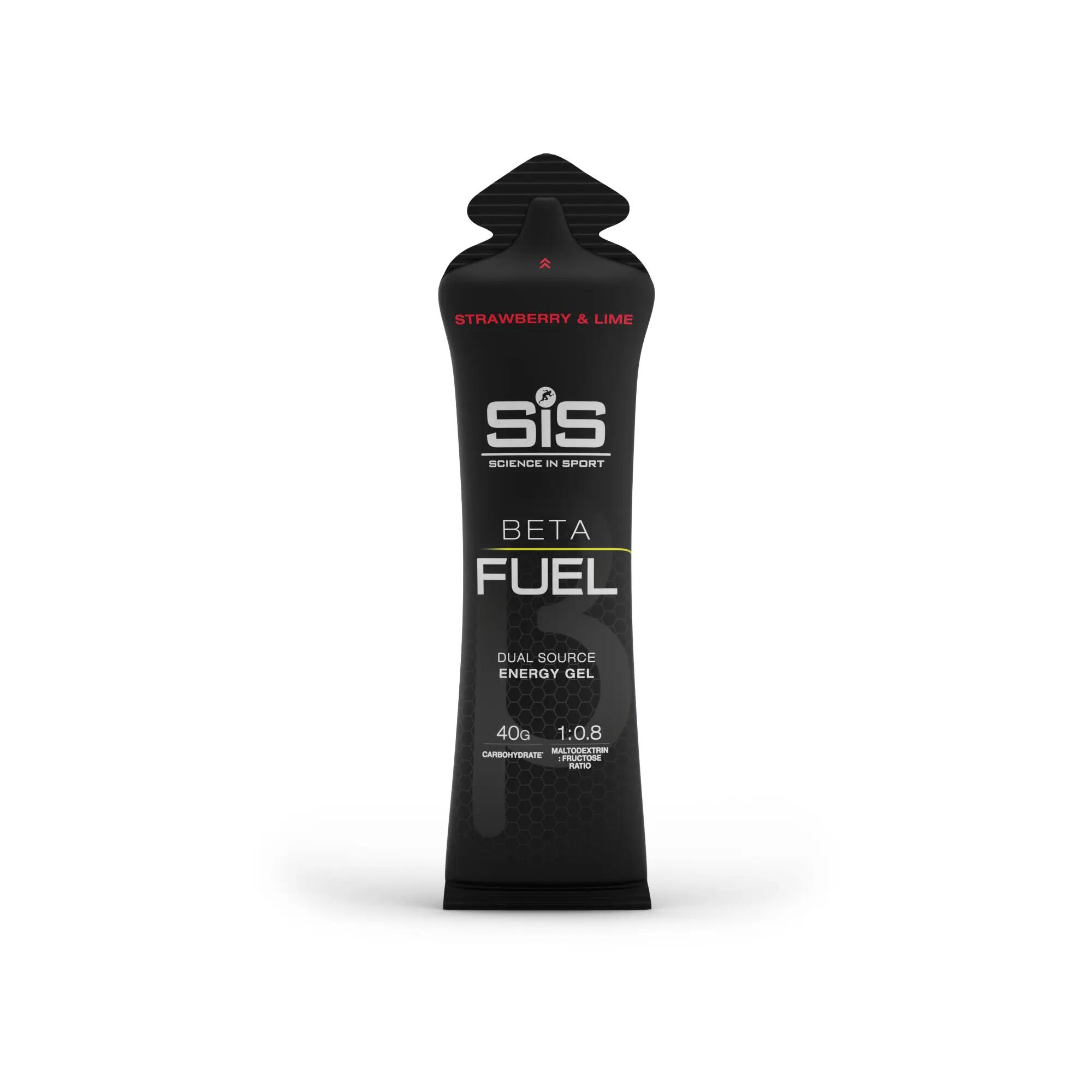 Energiegel - 6 x 60ml - Beta Fuel Strawberry & Lime 2/3
