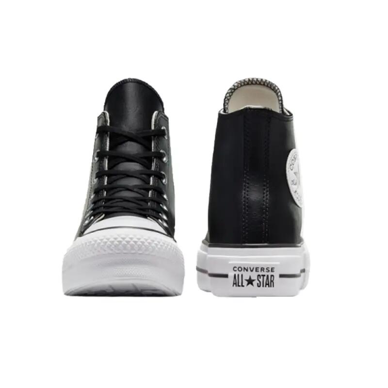 Baskets à plateforme Converse Chuck Taylor All Star Lift, Noir, Unisexe 7/7