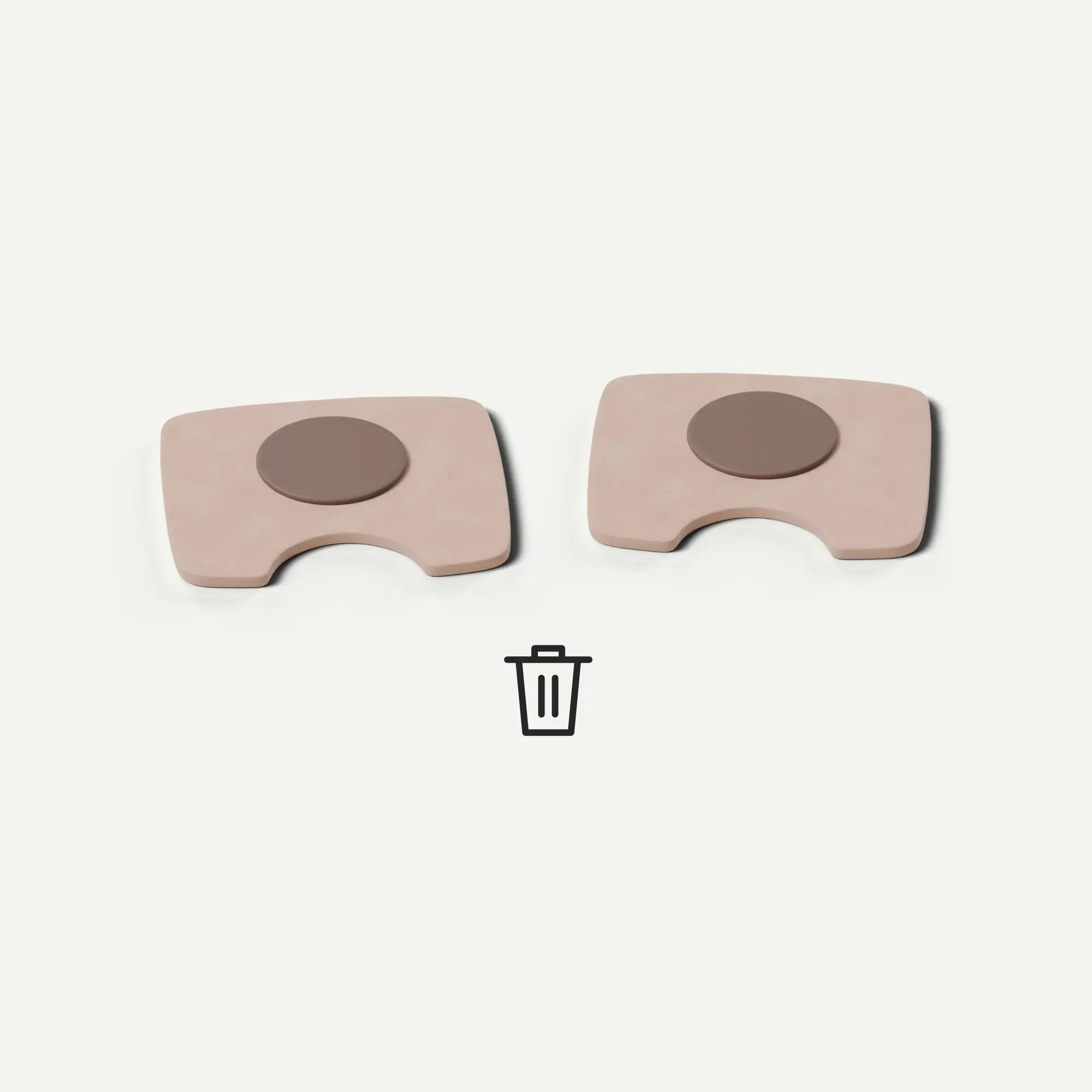 Zelfklevende navulpads voor magnetische neusstrips 30 sessies 4/5