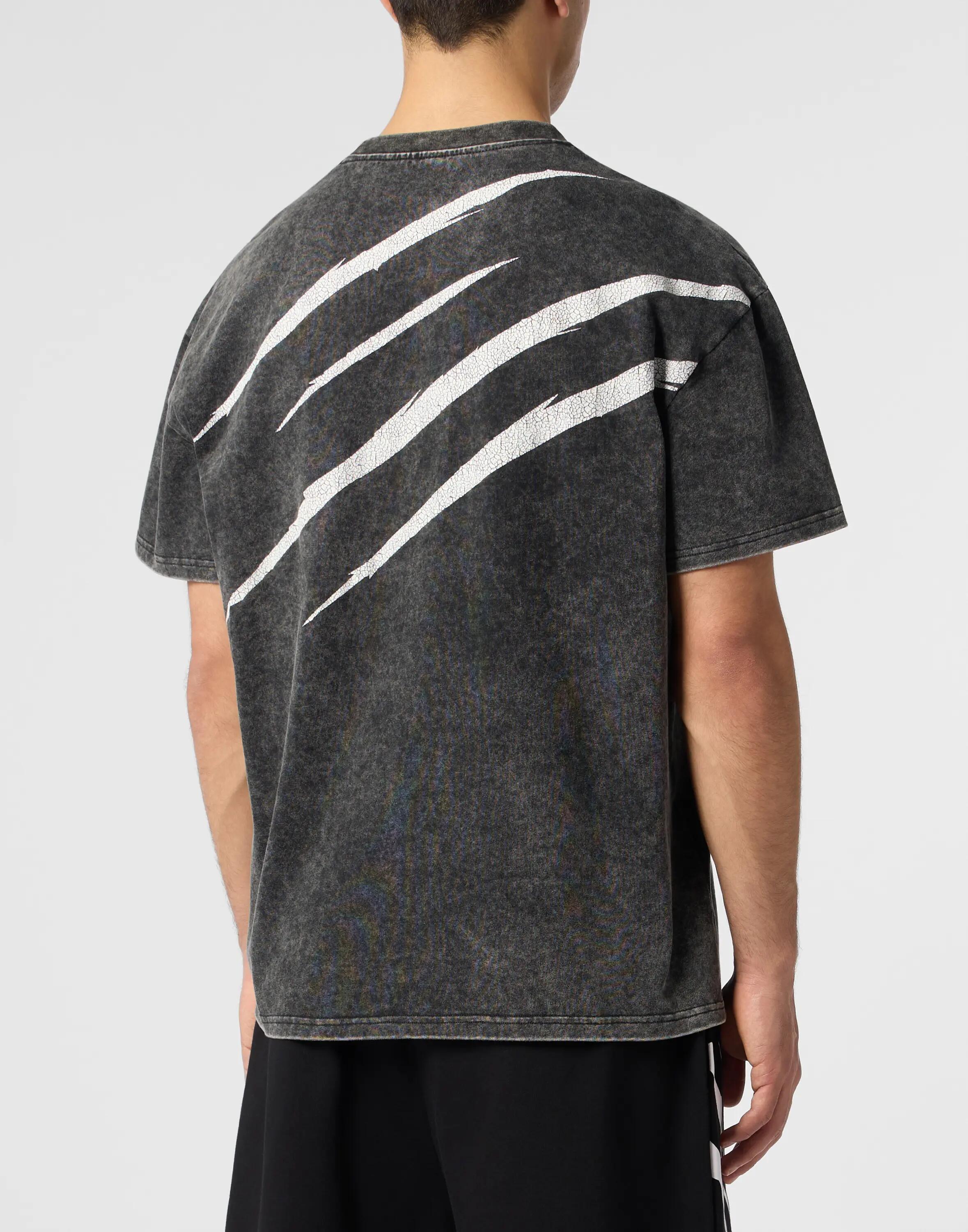 T-Shirt À Col Rond À Manches Courtes SCRATCH Men 4/5