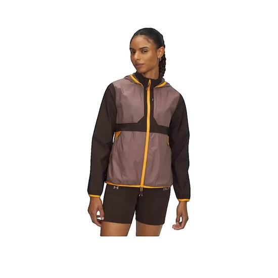 Trailjacke Under Armour Launch Trail Braun Frauen