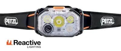 Linterna frontal Swift RL 1200 lúmenes Black/ Orange running Naranja PETZL 3/6