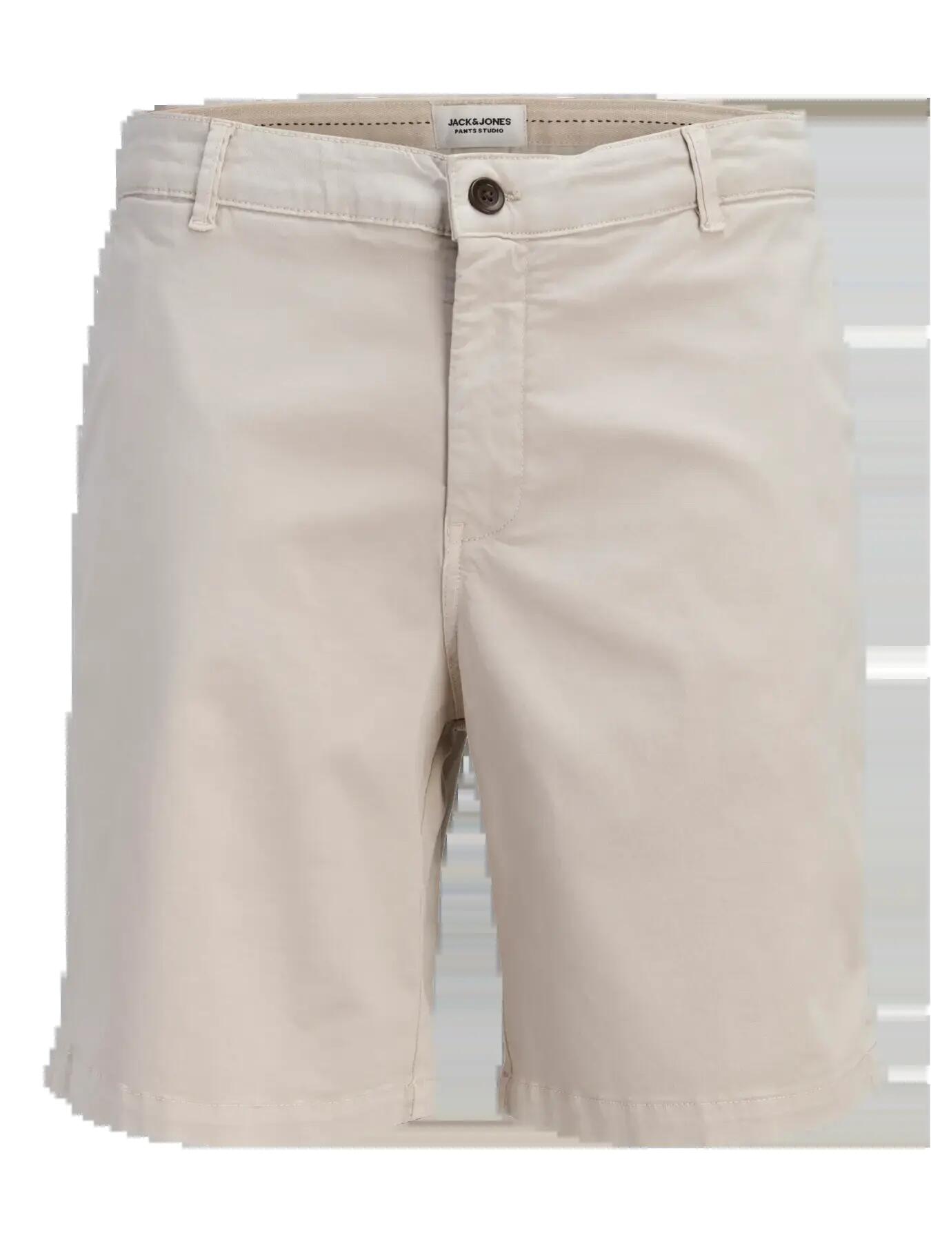 Homme Short chino Relaxed Fit Ace Vance Gris clair 1/8