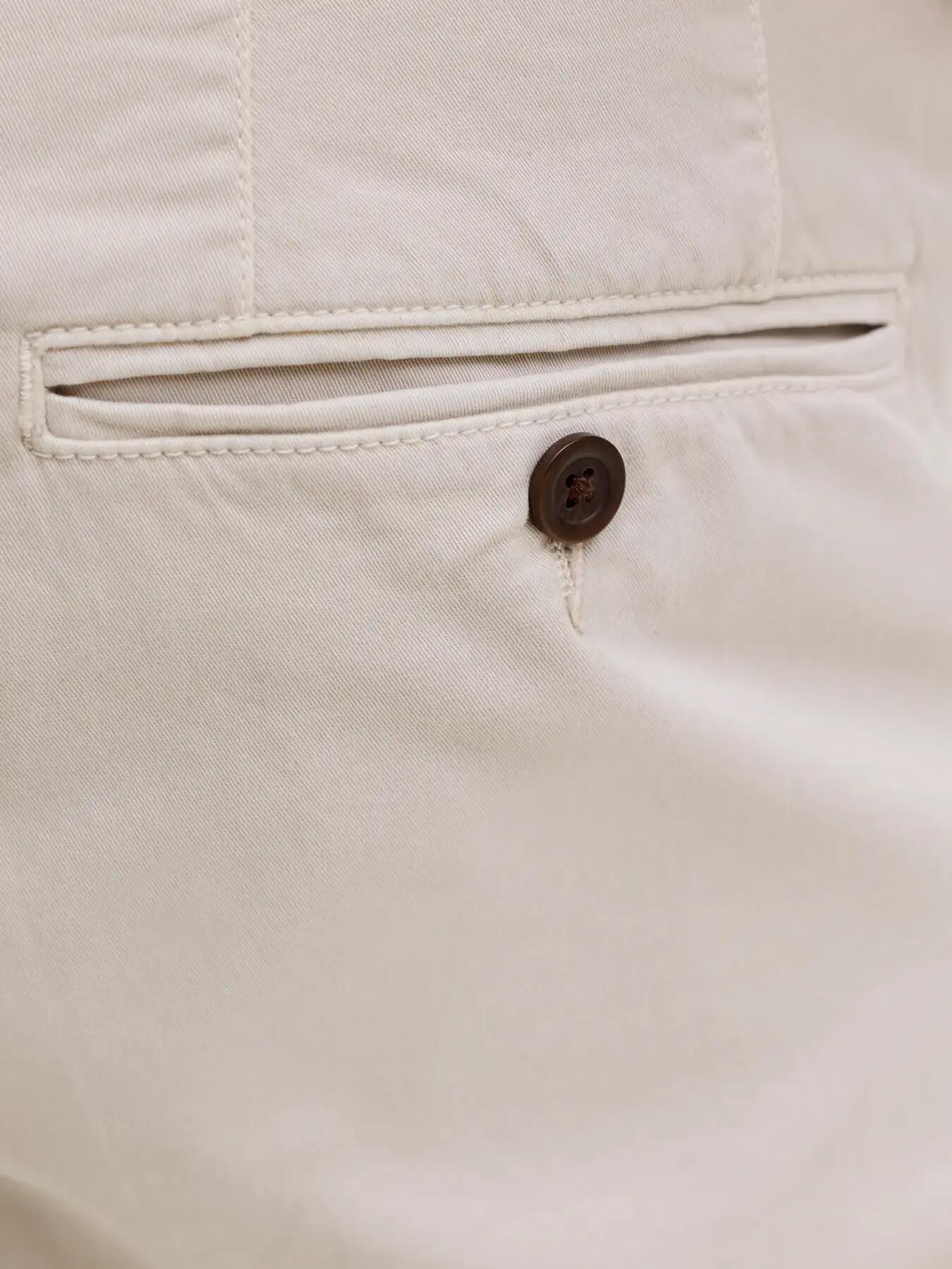 Homme Short chino Relaxed Fit Ace Vance Gris clair 7/8