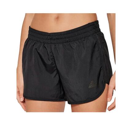 Short de course Adidas Marathon 20 Zwart in gerecycled polyester