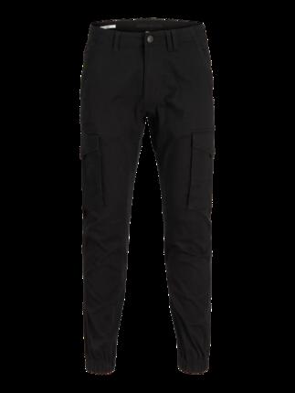 Herren Cargohose Regular Fit Paul Flake L32 Schwarz