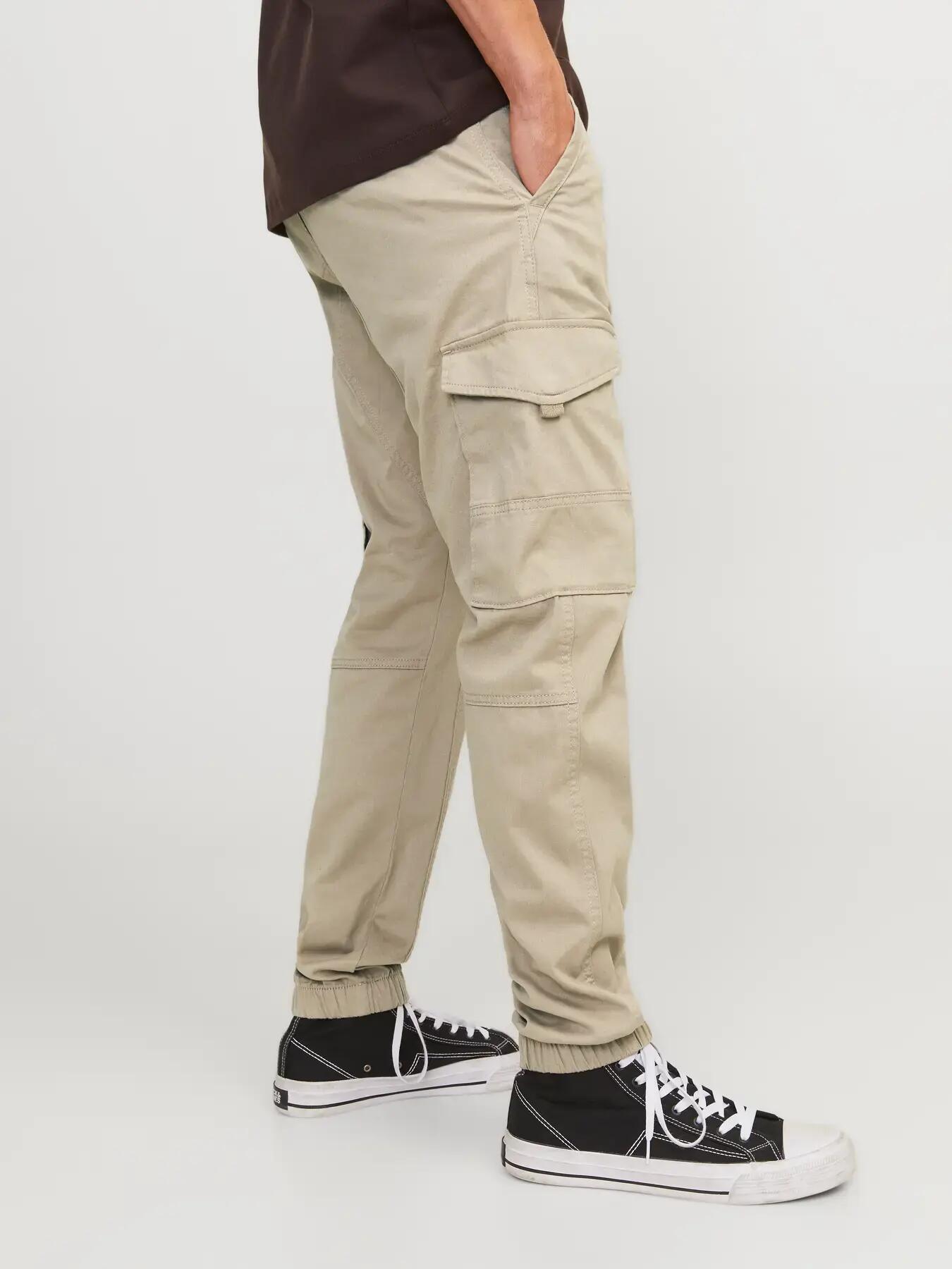 Homme Pantalon cargo Regular Fit Paul Flake L30 Gris clair 7/8