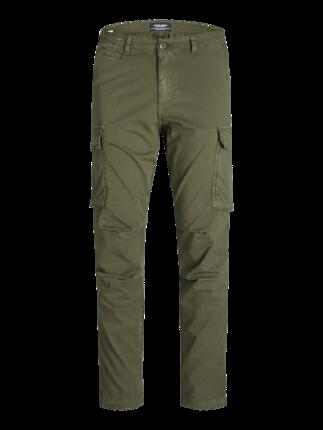 Homme Pantalon cargo Tapered Fit Ace Tucker L32 Vert foncé
