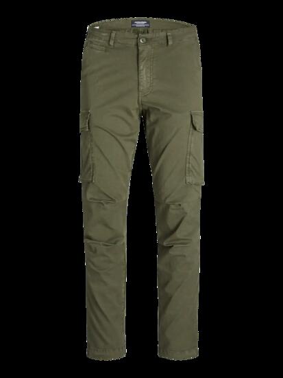 Homme Pantalon cargo Tapered Fit Ace Tucker L32 Vert foncé