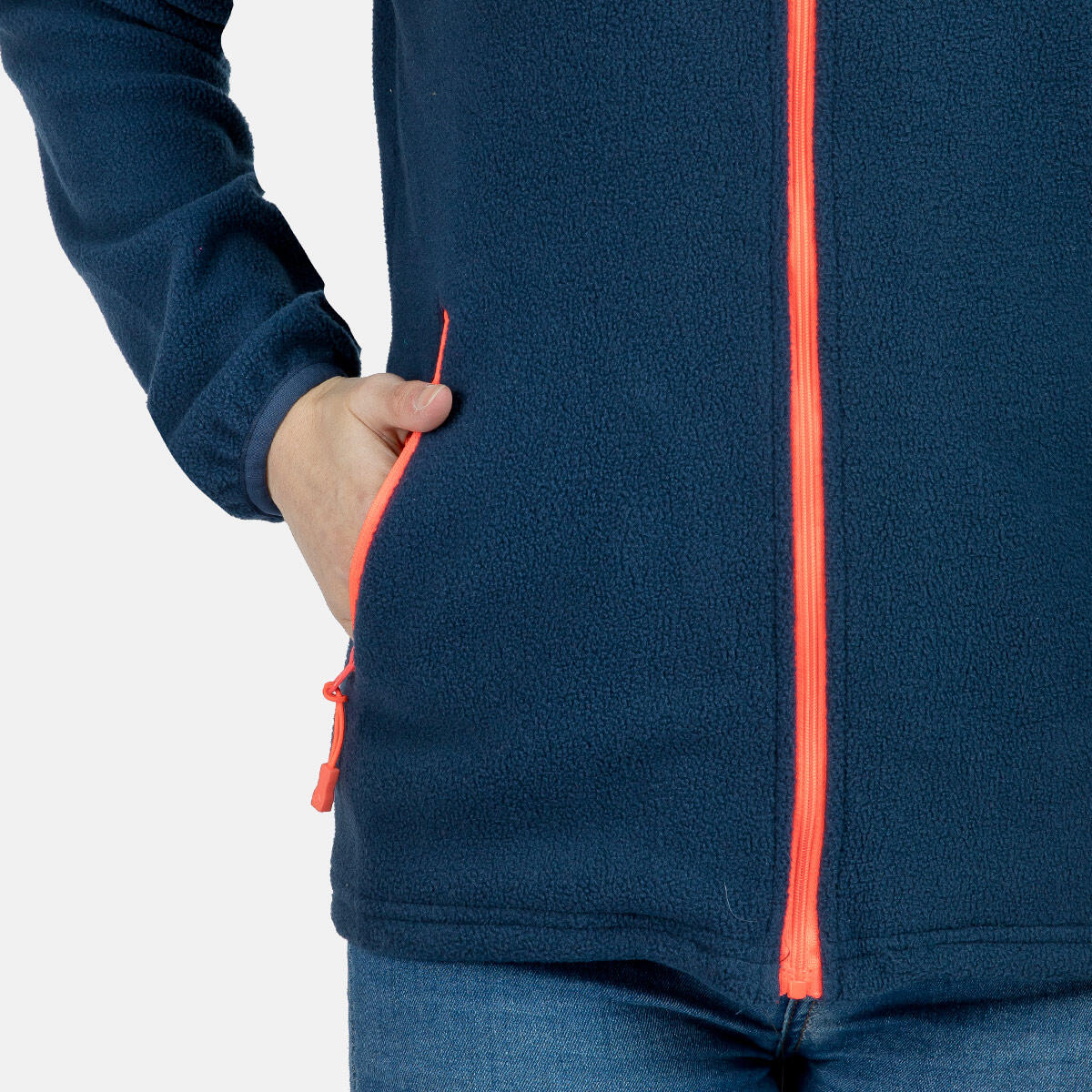 Forro polar con cremallera mujer PADRU Izas Decathlon