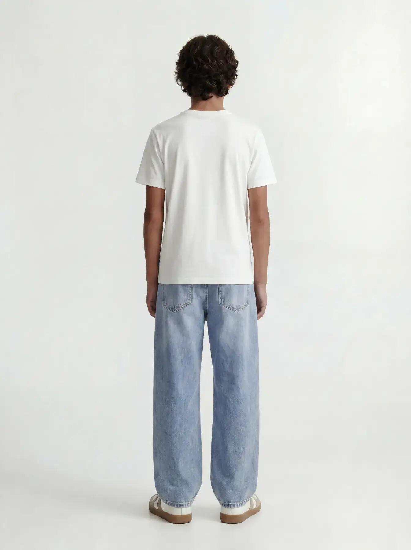 Jungen Jeans Baggy Fit Alex Original 710 Blau 4/8