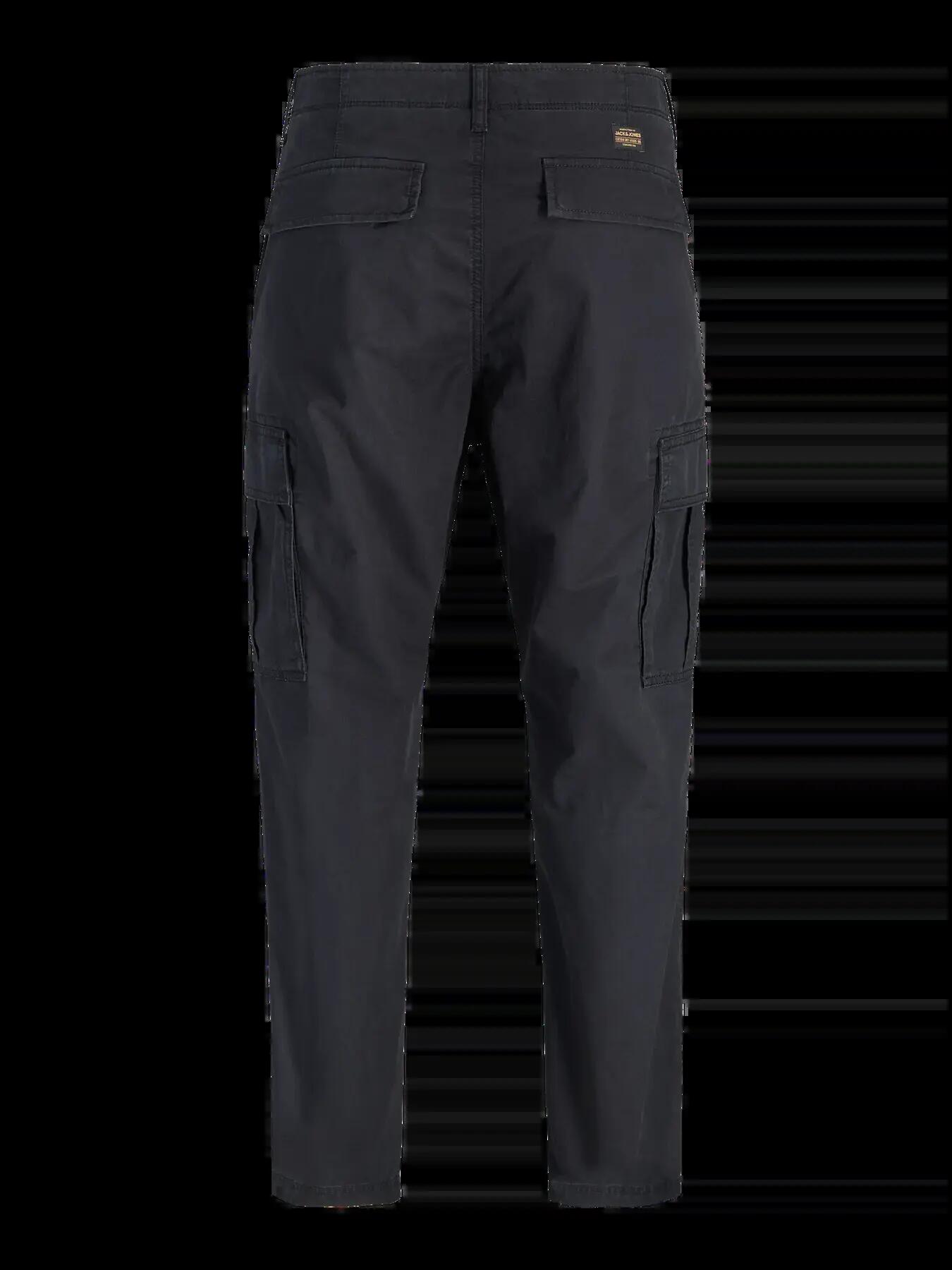 Herren Cargohose Relaxed Fit Kane Frank L30 Schwarz 2/8