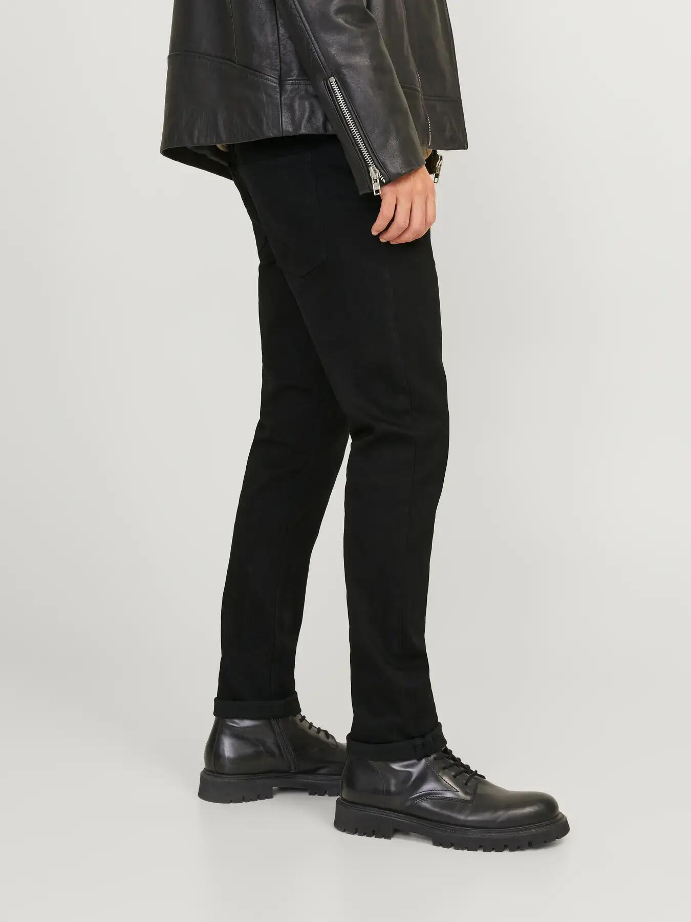 Hombre Vaqueros Slim Fit Glenn Original 816 L36 Negro 7/8