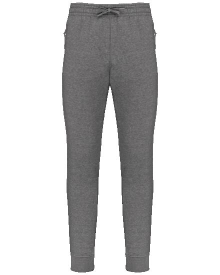 Pantalon de jogging à poches multisports enfant - Grey Heather - 4/6 ans
