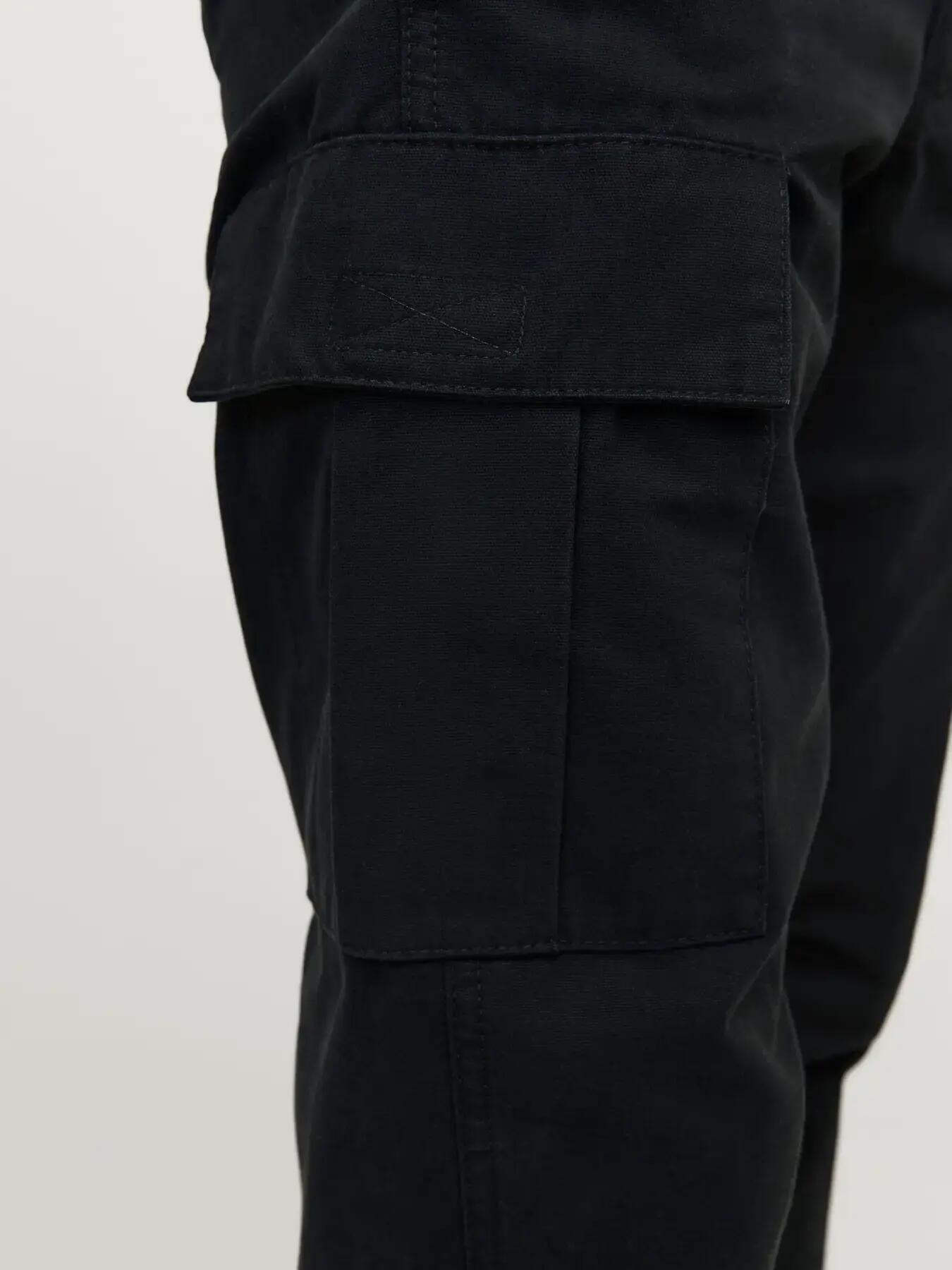 Hombre Pantalón cargo Relaxed Fit Kane Barkley L30 Negro 6/8