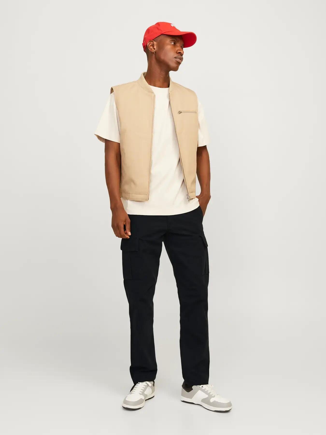 Hombre Pantalón cargo Relaxed Fit Kane Barkley L30 Negro 5/8