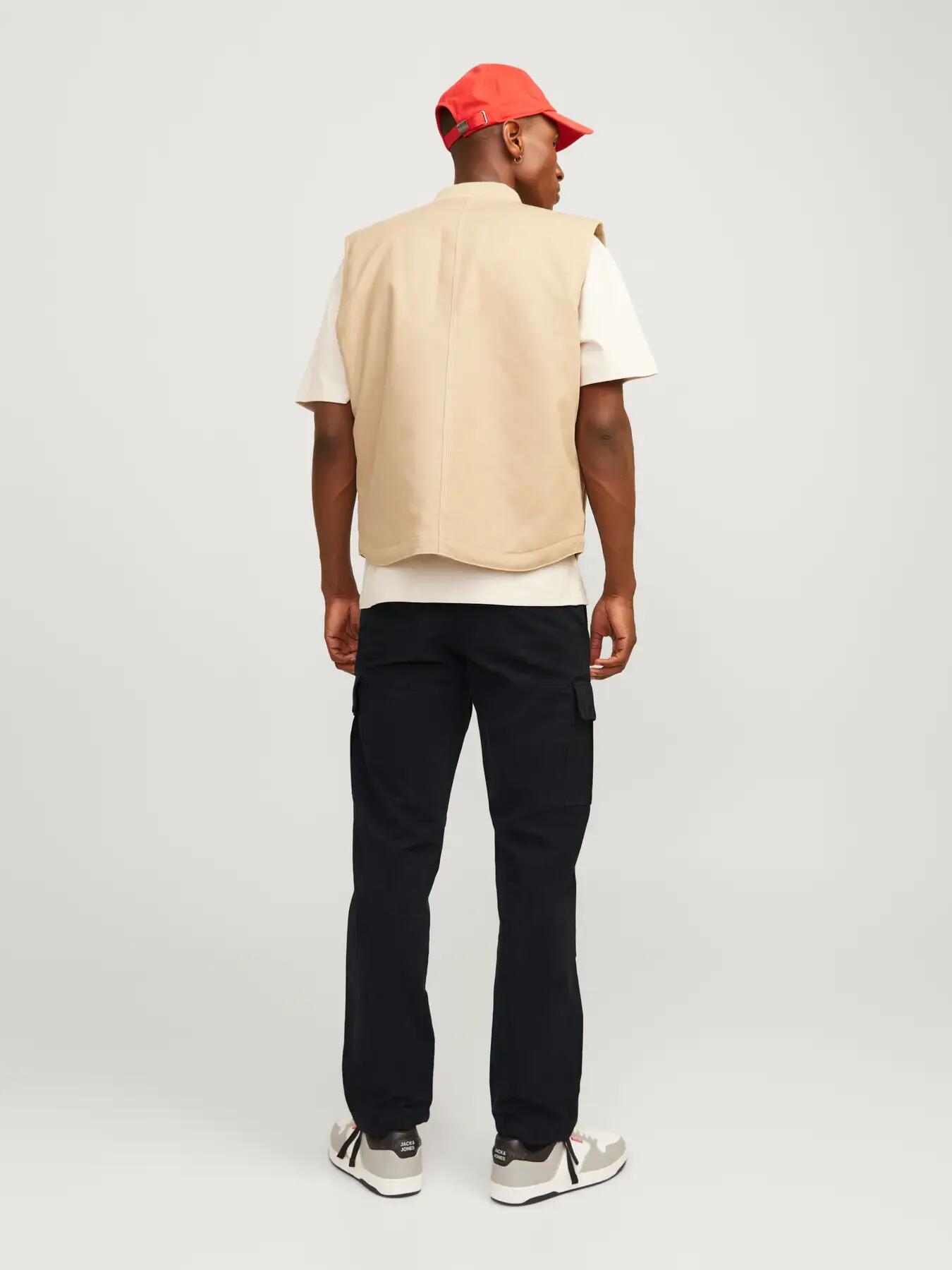 Hombre Pantalón cargo Relaxed Fit Kane Barkley L30 Negro 4/8