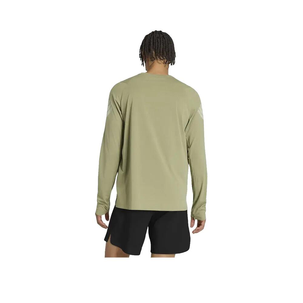 T-shirt long manches Adidas adi365 Vert 3/6