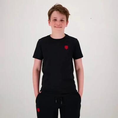 Union zwart stade toulousain rugby t-shirt voor kinderen