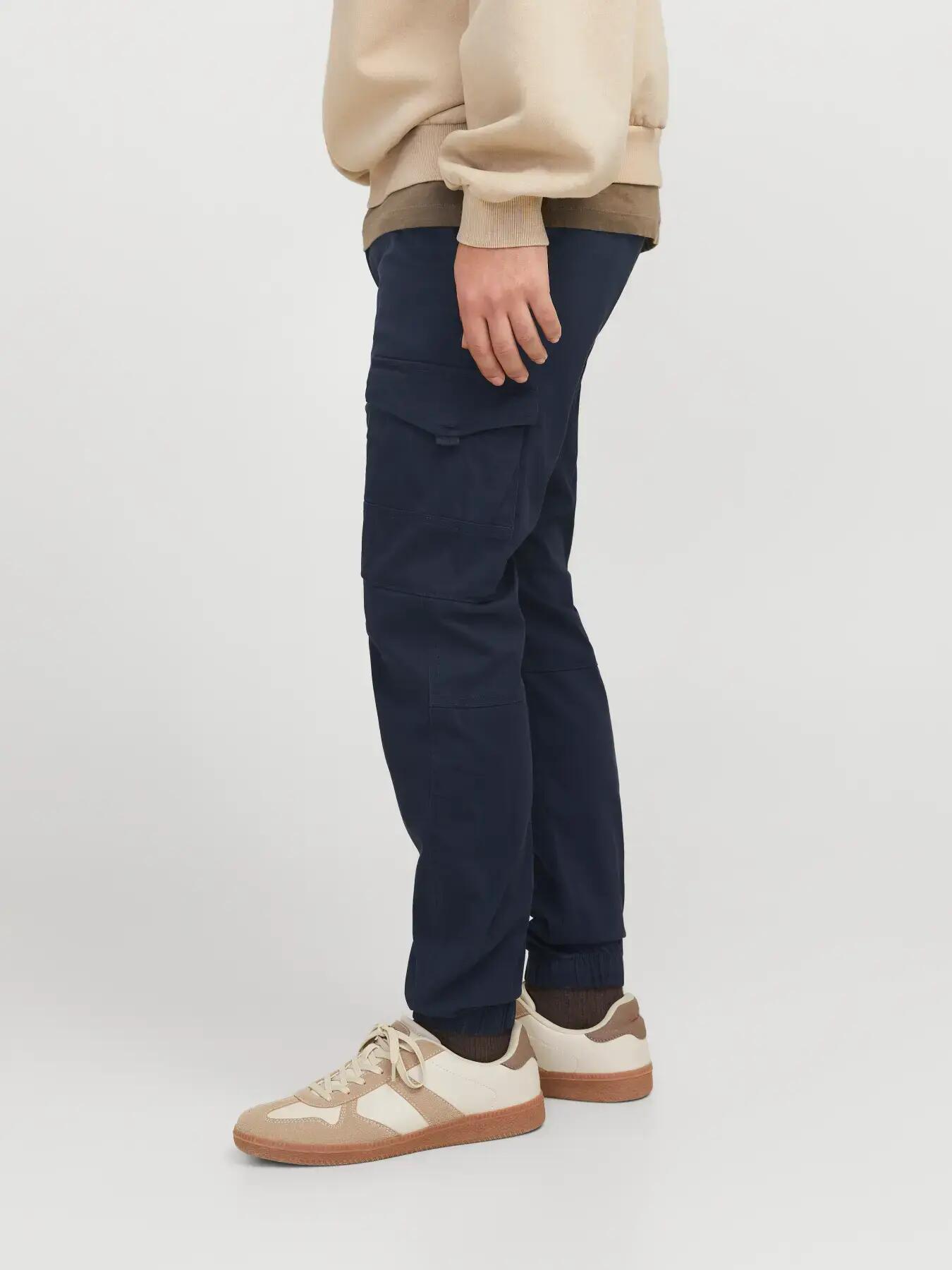 Homme Pantalon cargo Regular Fit Paul Flake L36 Bleu marine 7/8